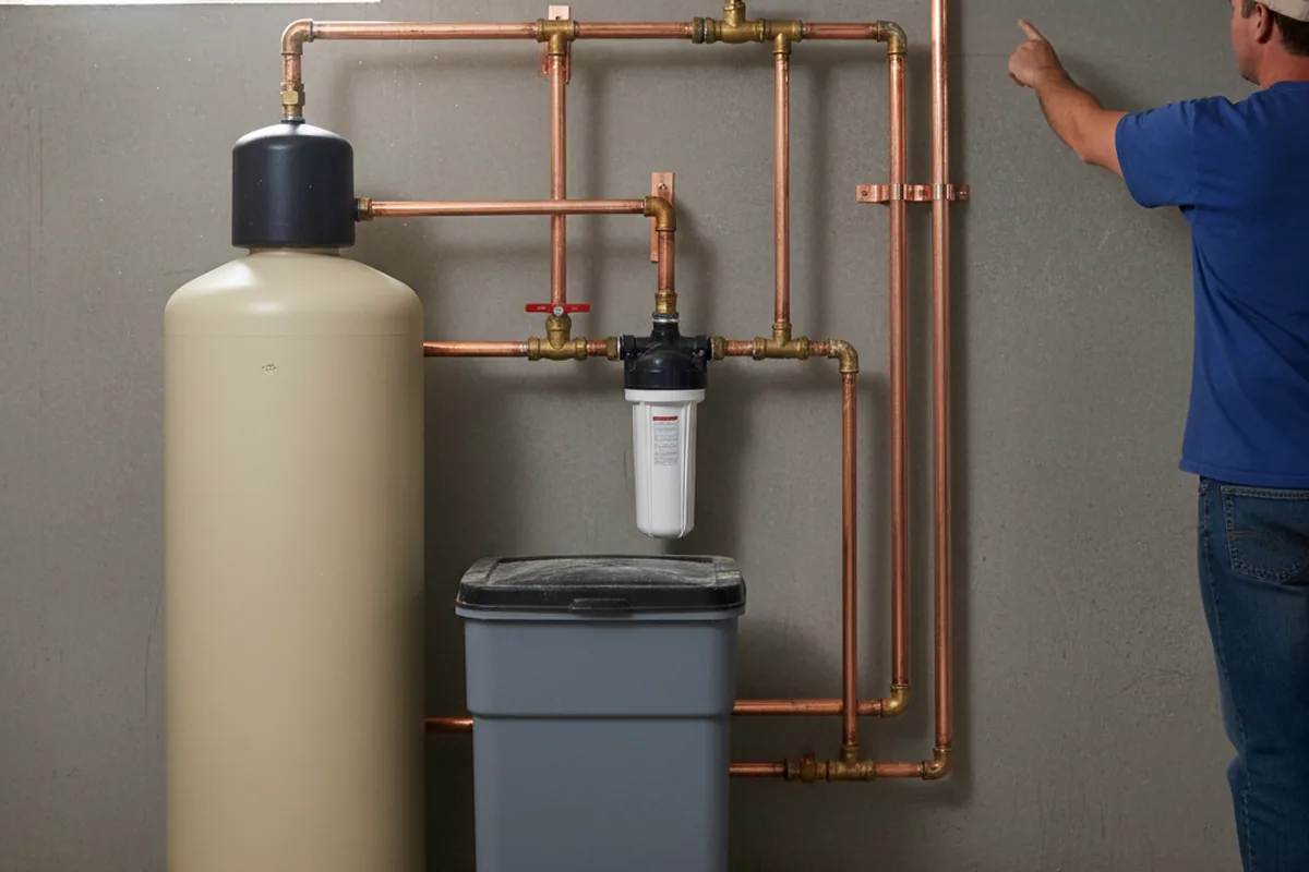 Whole-house water treatment system installed in Haughton